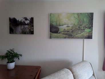 Picture Panel in a Retirement Flat