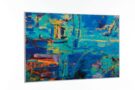 960 Watts Blue Abstract Panel