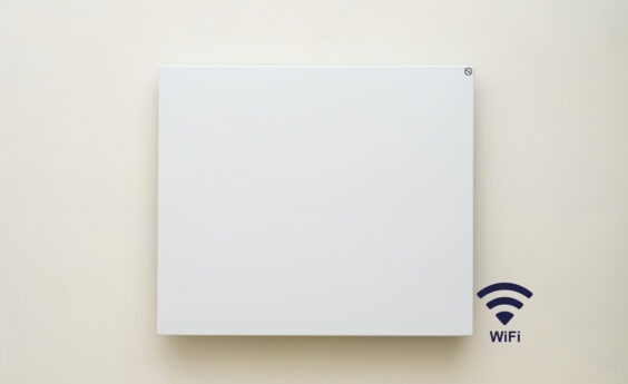 450 Watt Platinum Wall-Mounted WIFI Smart Infrared Heater, White