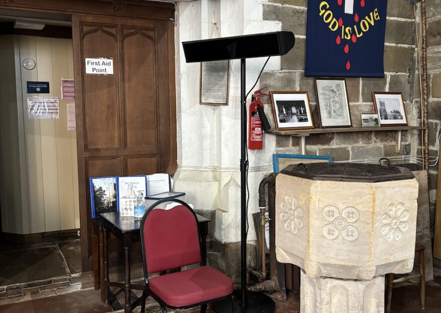 Portable Infrared Church Heating for St Mary’s Church, Manby, Lincolnshire