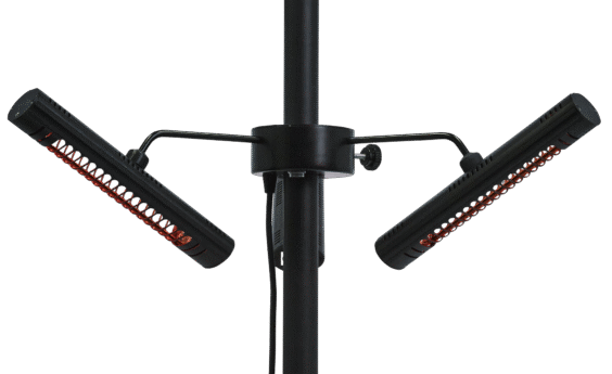 3000 Watt Twilight Mid Infrared Parasol Heater