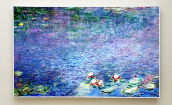 900 Watts Water Lilies Panel