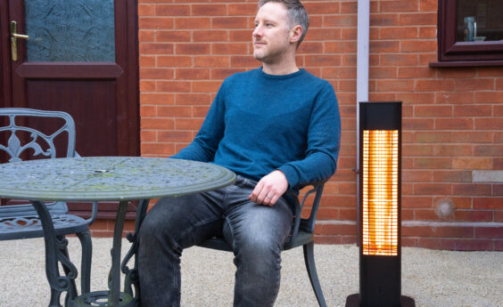 2000 Watt Vesta Mid Infrared Freestanding Heater