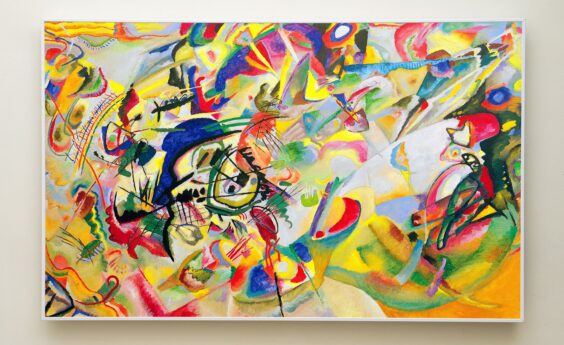 900 Watt Kandinsky Composition Panel