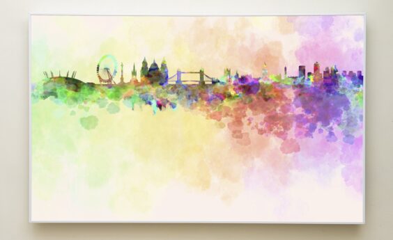 900 Watt London Abstract Panel