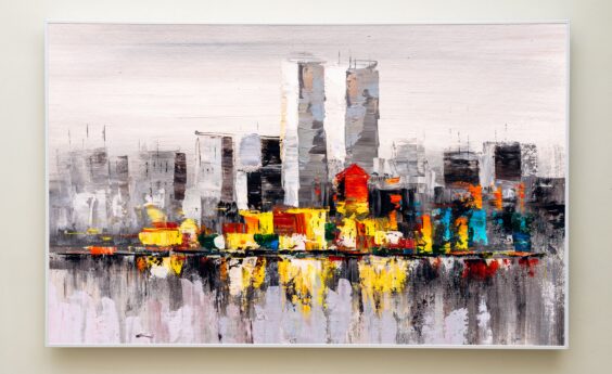 900 Watt New York In Oil Panel